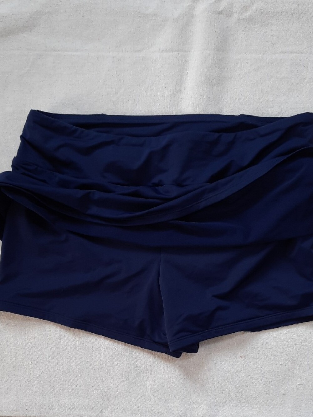 Tommy Bahama Navy Blue Swim Skirt Bikini Bottom - Picture 7 of 7